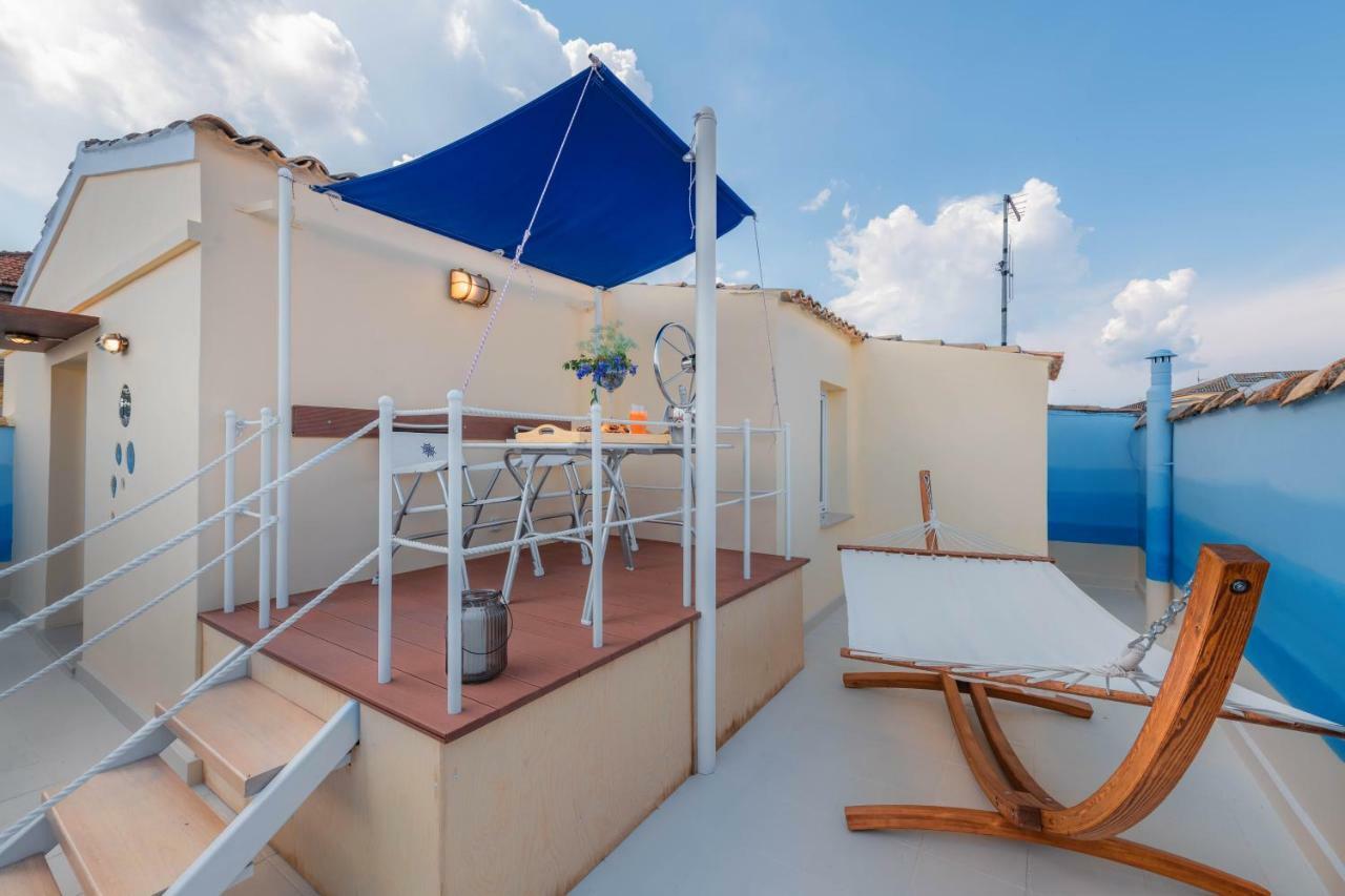 Gregos Rooftop Suite City Center W. Sea View Corfu  Exterior photo